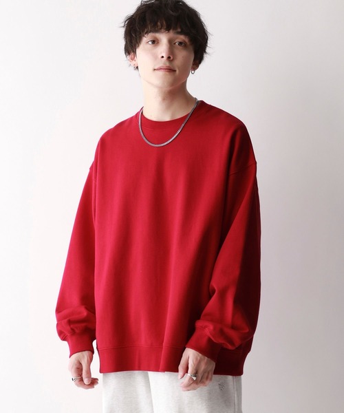 SIGNAL SPORTS（シグナルスポーツ）の「【SIGNAL SPORTS】13オンスヘビーウェイトコットン/裏毛スウェットクルー（スウェット・メンズ・その他4/ブラック/その他33/ネイビー・MEDIUM/LARGE）」の13枚目の写真