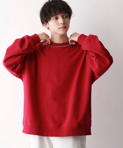 SIGNAL SPORTS（シグナルスポーツ）の「【SIGNAL SPORTS】13オンスヘビーウェイトコットン/裏毛スウェットクルー（スウェット・メンズ・その他4/ブラック/その他33/ネイビー・MEDIUM/LARGE）」の14枚目の写真