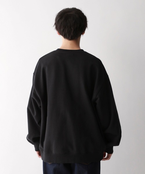 SIGNAL SPORTS（シグナルスポーツ）の「【SIGNAL SPORTS】13オンスヘビーウェイトコットン/裏毛スウェットクルー（スウェット・メンズ・その他4/ブラック/その他33/ネイビー・MEDIUM/LARGE）」の17枚目の写真