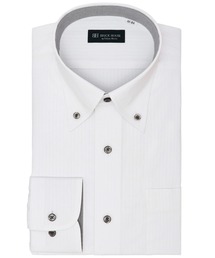 TOKYO SHIRTS | 透け防止 形態安定ノーアイロン ボタンダウン 長袖ビジネスワイシャツ(ビジネスシャツ)