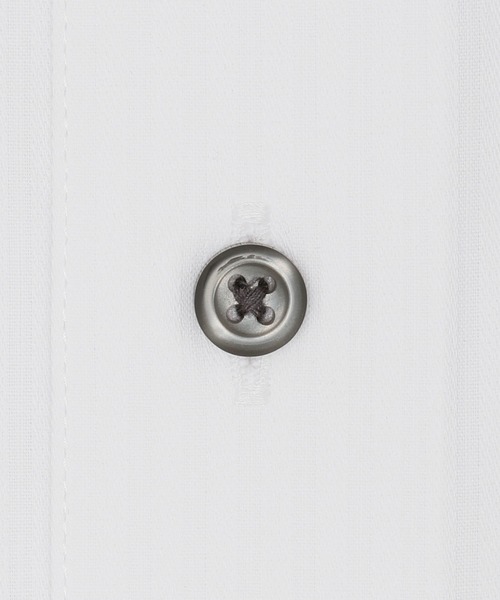 TOKYO SHIRTS(トウキョウシャツ)の「透け防止 形態安定ノーアイロン ボタンダウン 長袖ビジネスワイシャツ(ビジネスシャツ・メンズ・ホワイト・首回り39cm-裄丈80cm/首回り39cm-裄丈84cm/首回り41cm-裄丈82cm/首回り41cm-裄丈86cm/首回り43cm-裄丈86cm/首回り37cm-裄丈80cm/首回り42cm-裄丈82cm/首回り42cm-裄丈86cm/首回り43cm-裄丈82cm)」の4枚目の写真