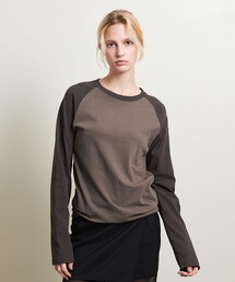 ATTISESSION | ＜ATTISESSION＞コットンキュプラ ラグラン ロングスリーブ(Tシャツ/カットソー)