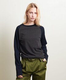 ATTISESSION | ＜ATTISESSION＞コットンキュプラ ラグラン ロングスリーブ(Tシャツ/カットソー)