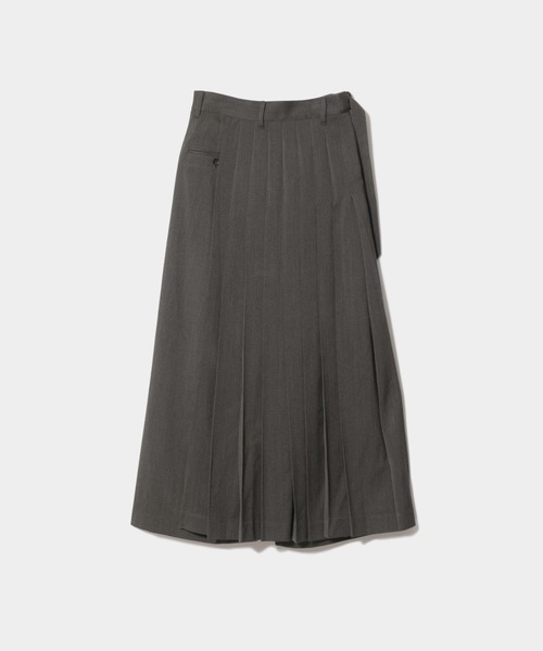 beautiful people（ビューティフルピープル）の「hightwist doeskin  gurkha kilt pants（その他パンツ・レディース・チャコールグレー/カーキ・34/36）」の5枚目の写真