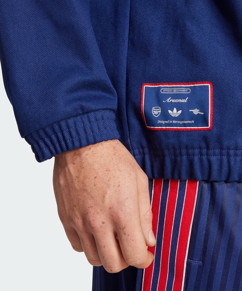 【未使用】アーセナル テラスアイコン ドリルトップ Lサイズ adidas（アディダス）の「アーセナル テラスアイコン ドリル