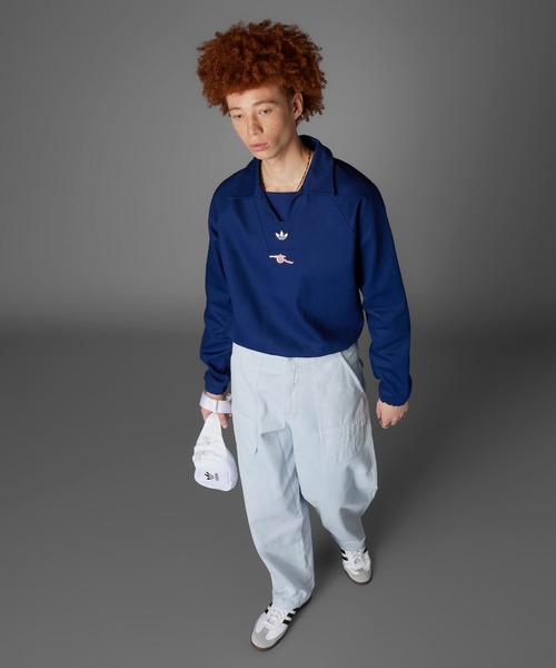 【新品未使用】アーセナル テラスアイコン ドリルトップ XLサイズ adidas（アディダス）の「アーセナル テラスアイコン ドリル