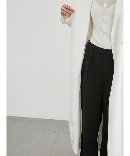 styling/（スタイリング）の「ウエストギャザートレンチコート（その他アウター・レディース・ベージュ/ホワイト/ブラック・1/0）」の16枚目の写真