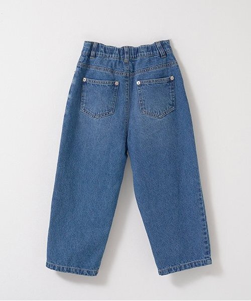 b・ROOM(ビールーム)の「【LOVE DENIM】ストレートパンツ(デニムパンツ・キッズ・サックスブルー/ブルー・110cm/100cm/120cm/130cm/140cm/150cm)」の5枚目の写真
