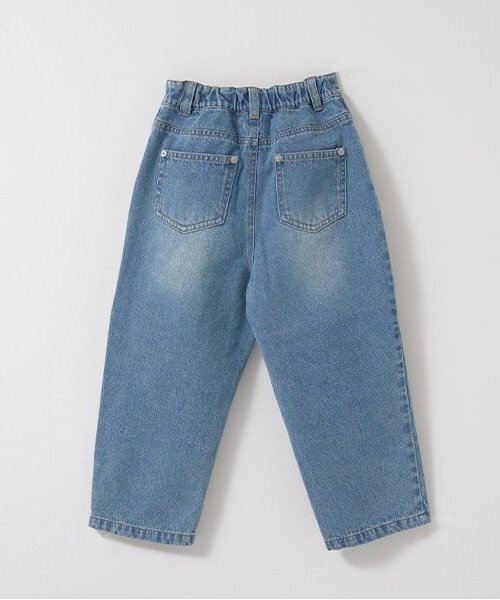 b・ROOM(ビールーム)の「【LOVE DENIM】ストレートパンツ(デニムパンツ・キッズ・サックスブルー/ブルー・110cm/100cm/120cm/130cm/140cm/150cm)」の7枚目の写真