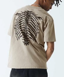 SUPPLIER/サプライヤー Vintage Wash Fire Bones Tee Tシャツ