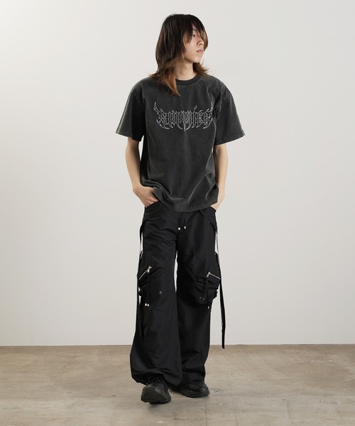 SUPPLIER（サプライヤー）の「SUPPLIER/サプライヤー Vintage Wash Fire Bones Tee Tシャツ（Tシャツ/カットソー・メンズ・ベージュ/ブラック・XL/L/M）」の17枚目の写真