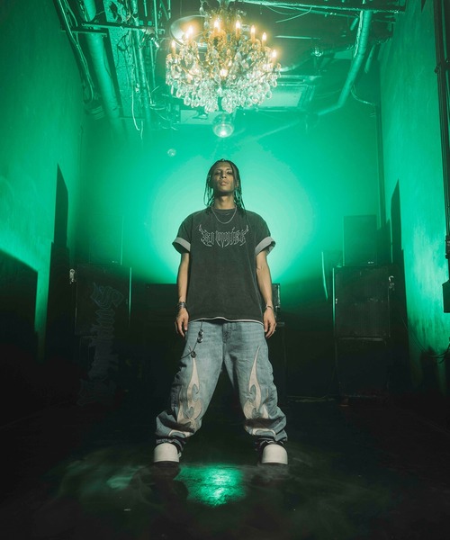 SUPPLIER（サプライヤー）の「SUPPLIER/サプライヤー Vintage Wash Fire Bones Tee Tシャツ（Tシャツ/カットソー・メンズ・ベージュ/ブラック・XL/L/M）」の20枚目の写真