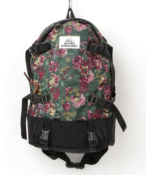 GREGORY(グレゴリー)の「デイアンドハーフ OG DAY & A HALF PACK OG ガーデンタペストリー(バックパック/リュック・メンズ・レッド系その他・ONE SIZE)」の1枚目の写真