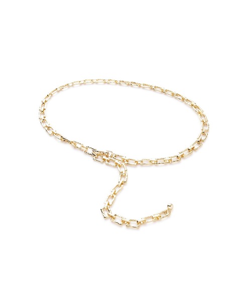 ROSE BUD（ローズバッド）の「チェーンベルト（ベルト・レディース・ゴールド・ONE SIZE）」の4枚目の写真