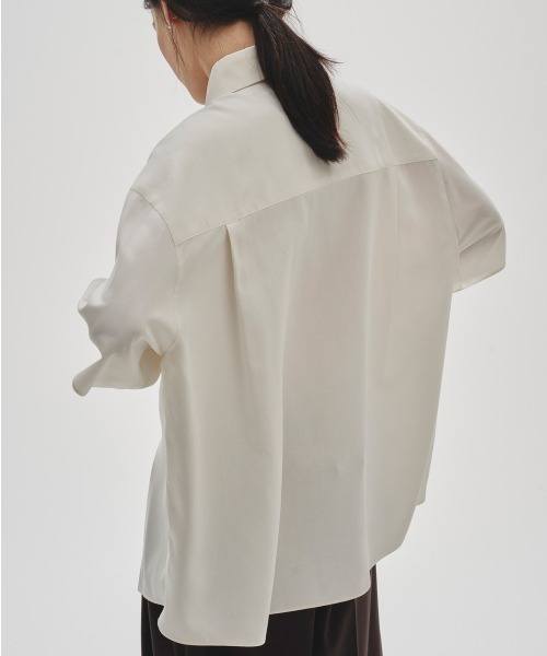 Silk100% Halfsleeve Shirts（Tシャツ/カットソー）｜TODAYFUL