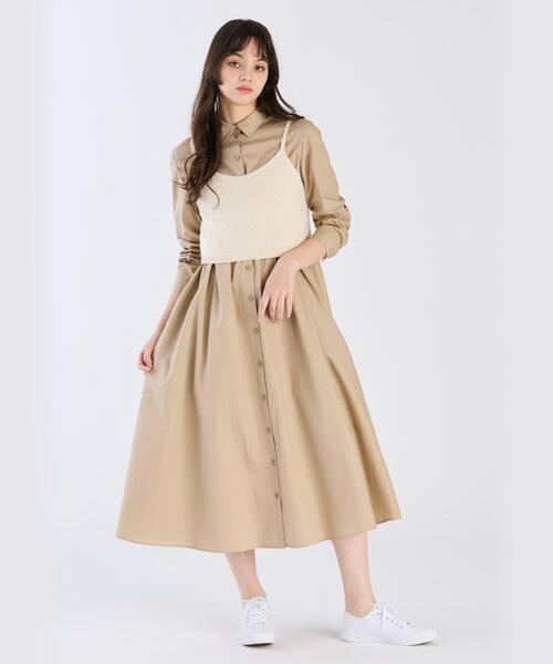 ロングシャツワンピース To b. by agnes b. ワンピース｜To b. by