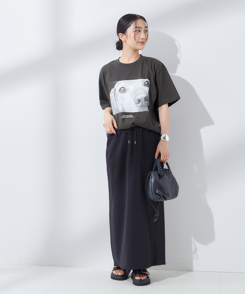 journal standard L'essage(ジャーナルスタンダードレサージュ)の「POETMEETSDUBWISE KINDNESSHEALING2:Tシャツ(Tシャツ/カットソー・レディース・ブラック系その他/ホワイト・FREE)」の17枚目の写真