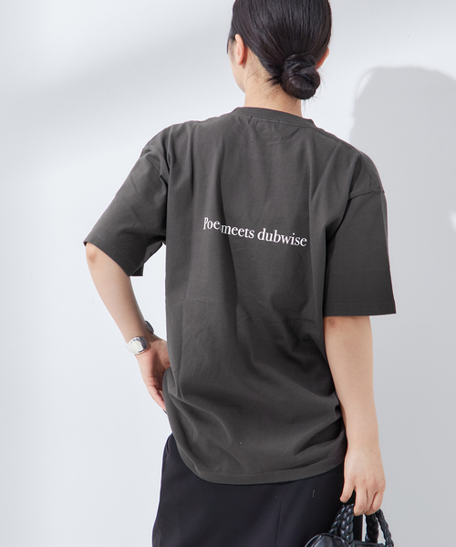 journal standard L'essage(ジャーナルスタンダードレサージュ)の「POETMEETSDUBWISE KINDNESSHEALING2:Tシャツ(Tシャツ/カットソー・レディース・ブラック系その他/ホワイト・FREE)」の21枚目の写真