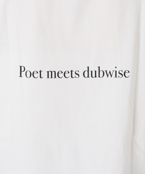 journal standard L'essage(ジャーナルスタンダードレサージュ)の「POETMEETSDUBWISE KINDNESSHEALING2:Tシャツ(Tシャツ/カットソー・レディース・ブラック系その他/ホワイト・FREE)」の3枚目の写真