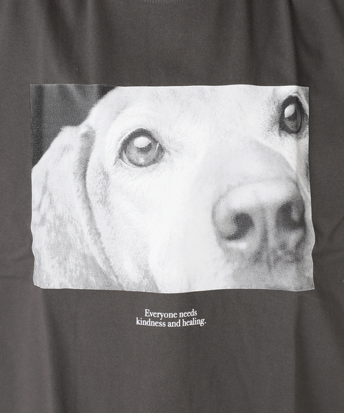 journal standard L'essage(ジャーナルスタンダードレサージュ)の「POETMEETSDUBWISE KINDNESSHEALING2:Tシャツ(Tシャツ/カットソー・レディース・ブラック系その他/ホワイト・FREE)」の14枚目の写真