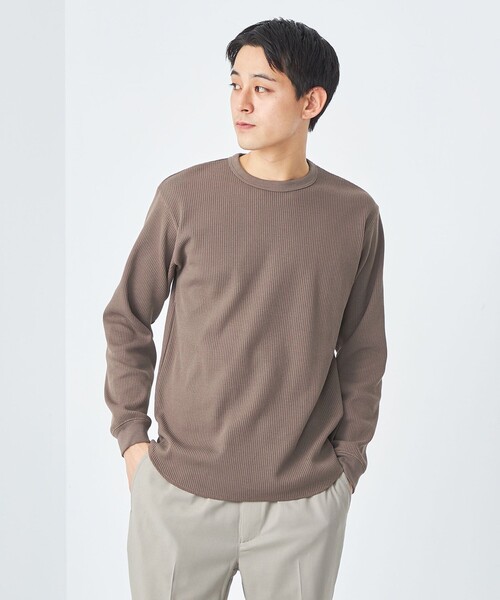 ドライワッフル クルーネック Tシャツ -吸水速乾-（Tシャツ/カットソー