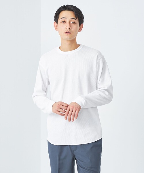 ドライワッフル クルーネック Tシャツ -吸水速乾-（Tシャツ/カットソー