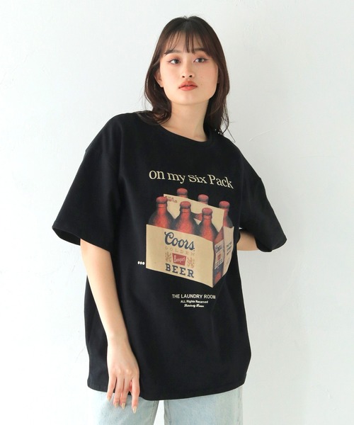 セール】 【HER CLOSET】オーバーサイズヴィンテージグラフィックT