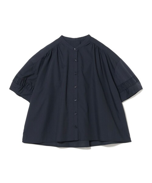 ブラウス シャツ 袖ギャザー ブラウス（S〜M） レディース B：MING by BEAMS ブラウス シャツ 袖ギャザー ブラウス（S〜M