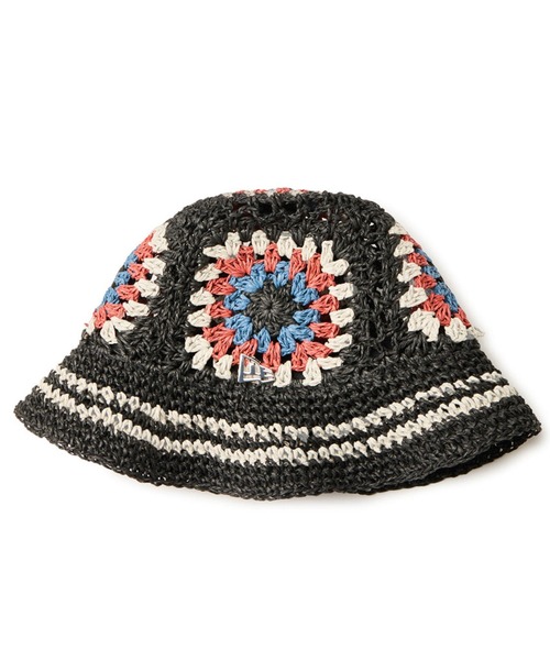 NEW ERA（ニューエラ）の「NEW ERA/ニューエラ ハット クロシェ ニットバケット ペーパー 14388393/14388394/14388395（ハット・メンズ・ブラック/ベージュ/グリーン・FREE）」の3枚目の写真