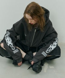 AIVER（アイバー）の「Johann×AIVER　BOYダブルジップパーカー（パーカー）」