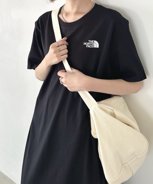 THE NORTH FACE(ザノースフェイス)の「国内未発売 THE NORTH FACE(ザ・ノースフェイス)/半袖Tシャツ ワンポイント 膝下ワンピ マキシワンピース/W'S ANYTIME MAXI DRESS(ワンピース・レディース・ブラック/グレー/クリーム/ライトグレー・S/M/L/XL)」の11枚目の写真