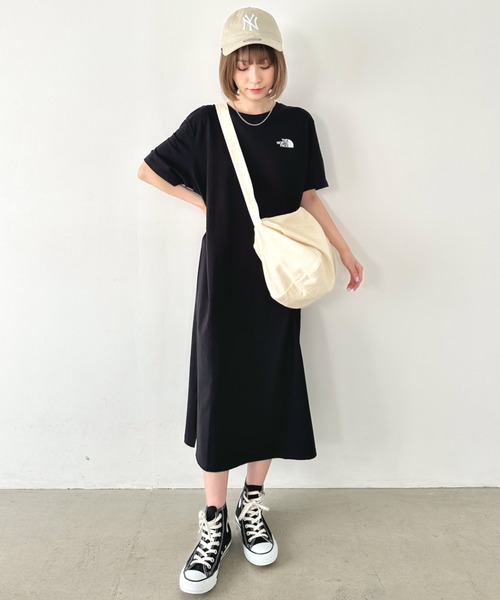 ☆25SS【ノースフェイス】☆W'S ANYTIME MAXI DRESS☆ワンピース セール】国内未発売 THE NORTH FACE(ザ・ノースフェイス)/半袖T