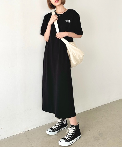 ☆ドイツ発*THE NORTH FACE*新作*マキシTワンピ/BLACK☆ セール】国内未発売 THE NORTH FACE(ザ・ノースフェイス)/半袖T