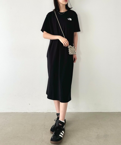 THE NORTH FACE(ザノースフェイス)の「国内未発売 THE NORTH FACE(ザ・ノースフェイス)/半袖Tシャツ ワンポイント 膝下ワンピ マキシワンピース/W'S ANYTIME MAXI DRESS(ワンピース・レディース・ブラック/グレー/クリーム/ライトグレー・S/M/L/XL)」の15枚目の写真