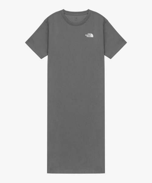 新品タグ付　ノースフェイス　 【Mサイズ　黒】半袖コットンワンピース THE NORTH FACE 新品タグ付 ノースフェイス 【Mサイズ 黒】半袖