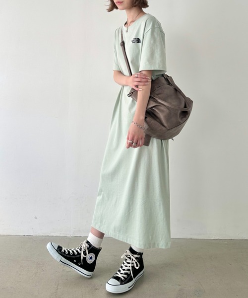 THE NORTH FACE(ザノースフェイス)の「国内未発売 THE NORTH FACE(ザ・ノースフェイス)/半袖Tシャツ ワンポイント 膝下ワンピ マキシワンピース/W'S ANYTIME MAXI DRESS(ワンピース・レディース・ブラック/グレー/クリーム/ライトグレー・S/M/L/XL)」の20枚目の写真