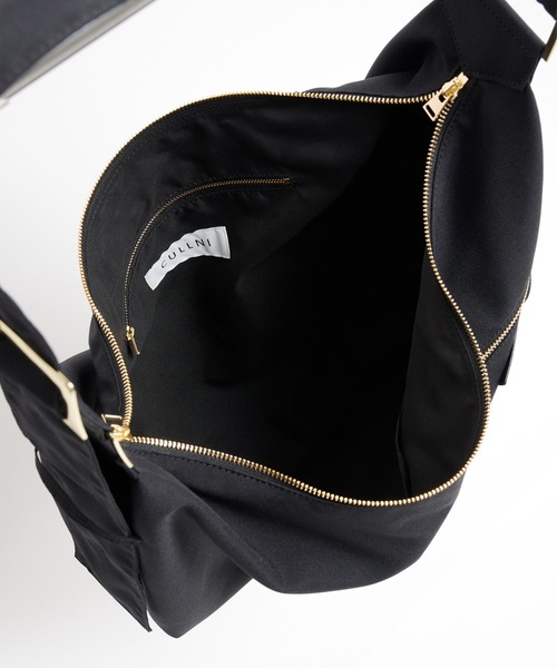 【新品未使用】クルニ CULLUNI ショルダーバッグ ハンドバッグ CULLNI ショルダーバッグ Leather Flap Shoulder Bag メンズ