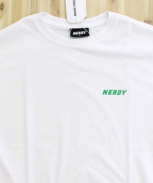 セール】NERDY エッセンシャル ワンポイントTシャツ ESSENTIAL S