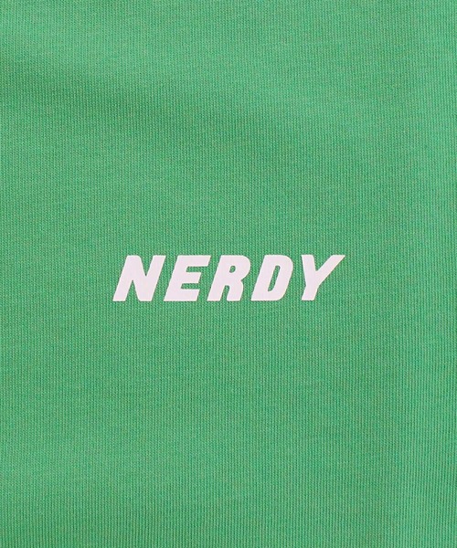 NERDY（ノルディ）の「NERDY エッセンシャル ワンポイントTシャツ ESSENTIAL S/S T-SHIRT（Tシャツ/カットソー・メンズ・ホワイト/グリーン/ブラック・L/S/M）」の12枚目の写真