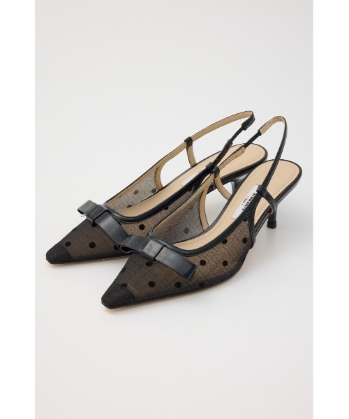STACCATO(スタッカート)の「ドットヌーディーバックスリングパンプス(パンプス・レディース・ブラック系その他・22.5cm/23cm/23.5cm/24cm/24.5cm)」の5枚目の写真