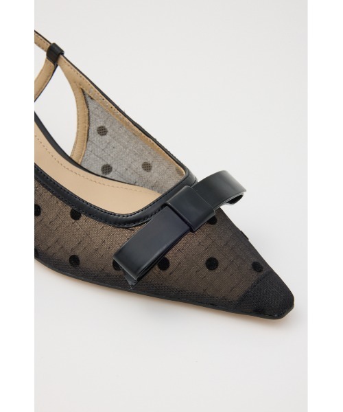 STACCATO(スタッカート)の「ドットヌーディーバックスリングパンプス(パンプス・レディース・ブラック系その他・22.5cm/23cm/23.5cm/24cm/24.5cm)」の10枚目の写真