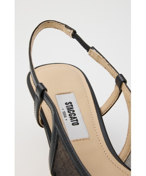 STACCATO(スタッカート)の「ドットヌーディーバックスリングパンプス(パンプス・レディース・ブラック系その他・22.5cm/23cm/23.5cm/24cm/24.5cm)」の12枚目の写真