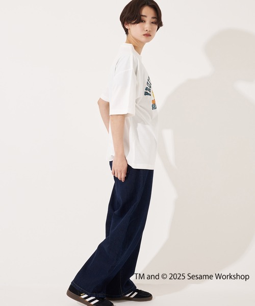 セール】SESAME STREET×FTL Illust T-Shirt A（Tシャツ