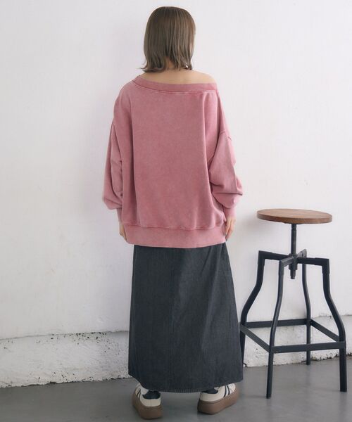 RETRO GIRL（レトロガール）の「フリンジ切替デニムSK（デニムスカート・レディース・ブラック/ブルー・FREE）」の18枚目の写真