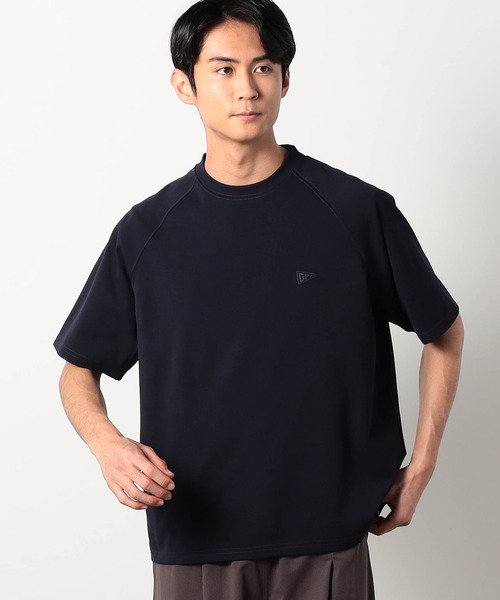 Grand PARK(グランドパーク)の「圧縮マイクロカノコラグランTシャツ(Tシャツ/カットソー・メンズ・ホワイト/ネイビー/ブラック・MEDIUM/LARGE/X-LARGE)」の3枚目の写真