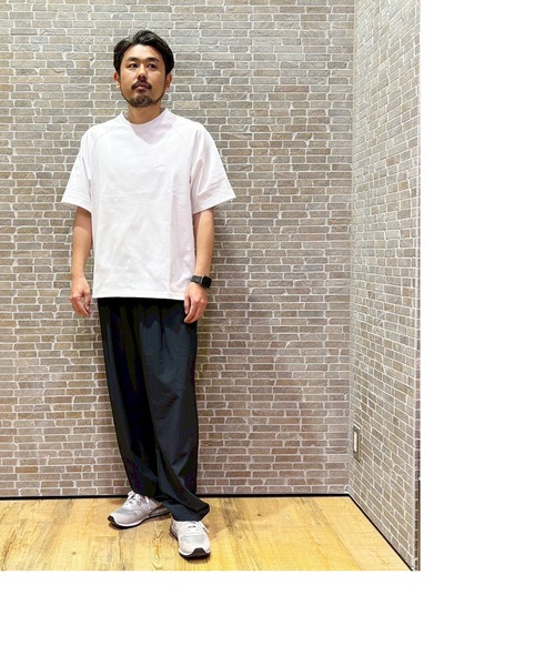 Grand PARK(グランドパーク)の「圧縮マイクロカノコラグランTシャツ(Tシャツ/カットソー・メンズ・ホワイト/ネイビー/ブラック・MEDIUM/LARGE/X-LARGE)」の14枚目の写真