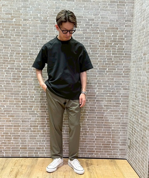 Grand PARK(グランドパーク)の「圧縮マイクロカノコラグランTシャツ(Tシャツ/カットソー・メンズ・ホワイト/ネイビー/ブラック・MEDIUM/LARGE/X-LARGE)」の19枚目の写真