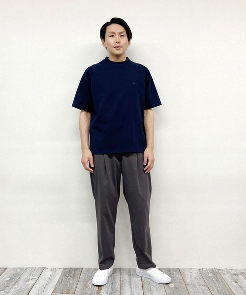 Grand PARK(グランドパーク)の「圧縮マイクロカノコラグランTシャツ(Tシャツ/カットソー・メンズ・ホワイト/ネイビー/ブラック・MEDIUM/LARGE/X-LARGE)」の20枚目の写真