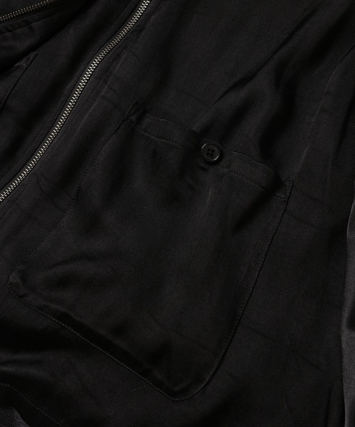 DAIRIKU（ダイリク）の「"Skul" Docking Vintage Ska Jumper（スカジャン・メンズ・ブラック/ホワイト・L/M）」の8枚目の写真