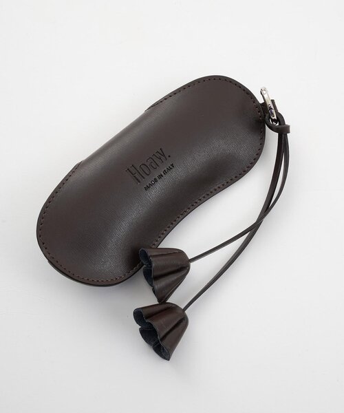 Whim Gazette（ウィムガゼット）の「【Hoaw.】Glasses Case（その他小物・レディース・オフホワイト/ダークブラウン/キャメル・FREE）」の7枚目の写真